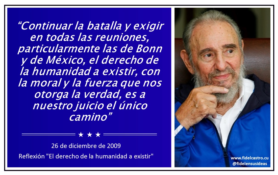 Reflexionen Fidel Castro