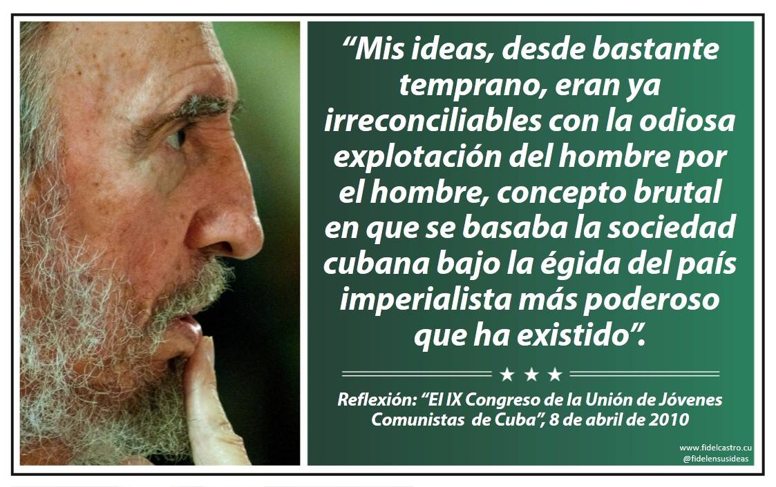 Reflexionen Fidel Castro