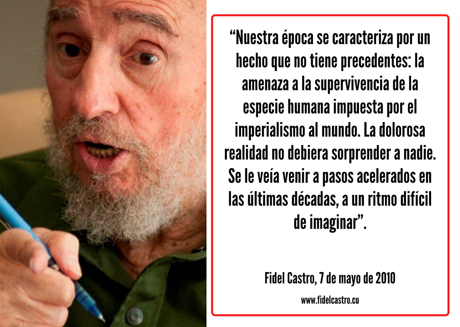 Reflexionen Fidel Castro