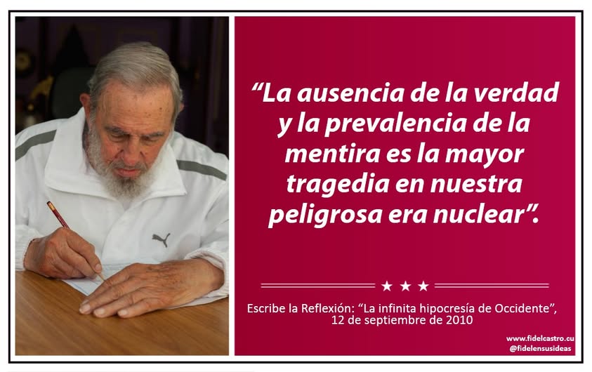 Reflexionen Fidel Castro
