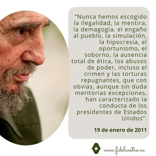 Reflexionen Fidel Castro