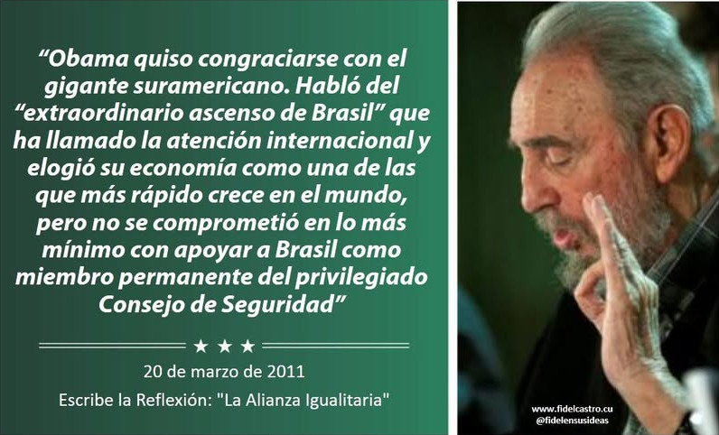 Reflexionen Fidel Castro