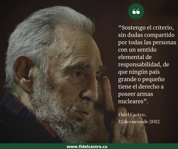 Reflexionen Fidel Castro