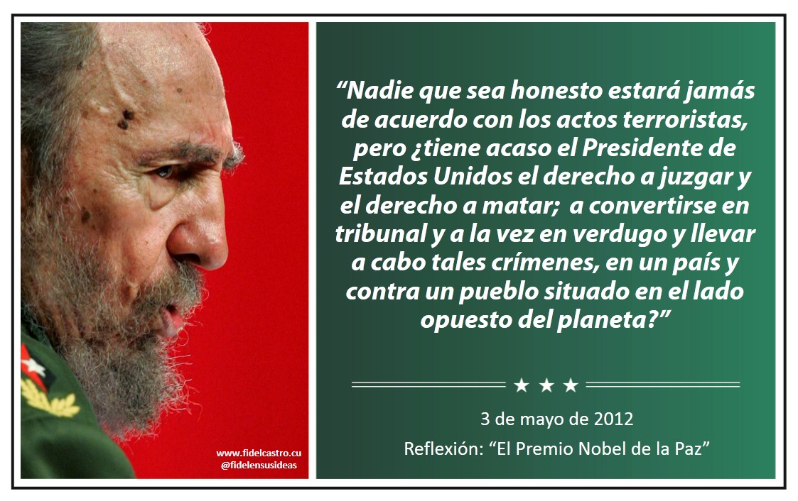 Reflexionen Fidel Castro