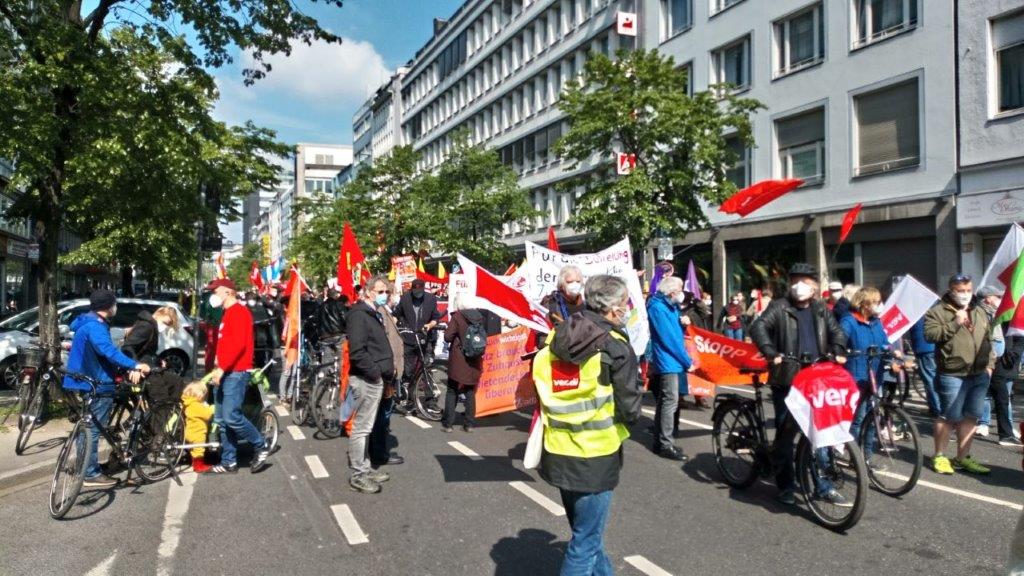 1.-Mai-Demonstration Düsseldorf