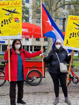 UnblockCuba-Aktion in Nürnberg