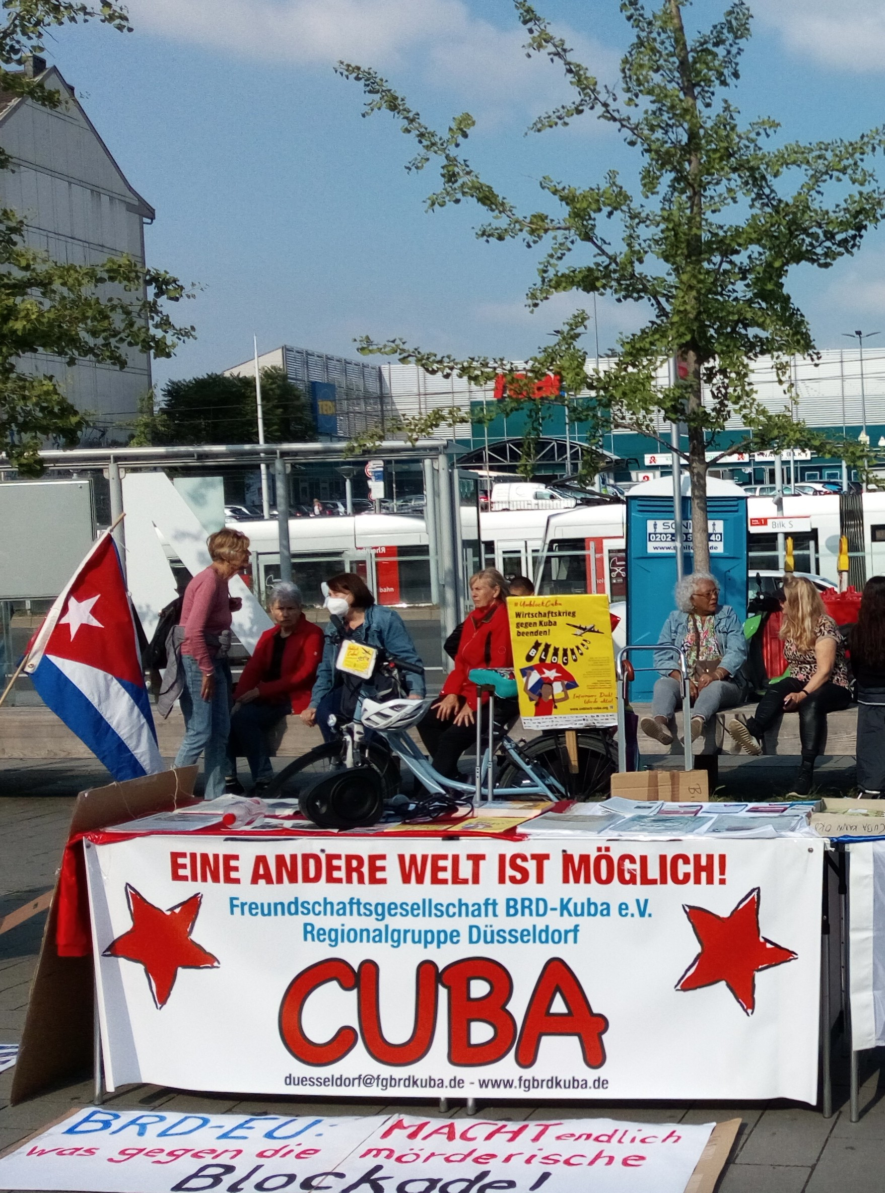 UnblockCuba-Kundgebung zur UNO-Abstimmung