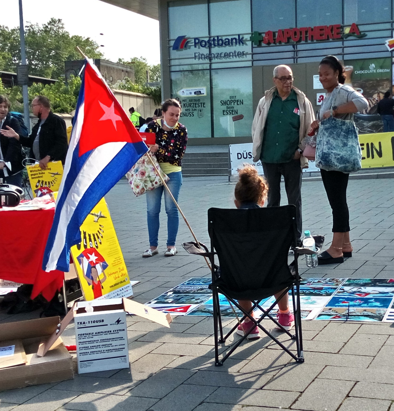 UnblockCuba-Kundgebung zur UNO-Abstimmung