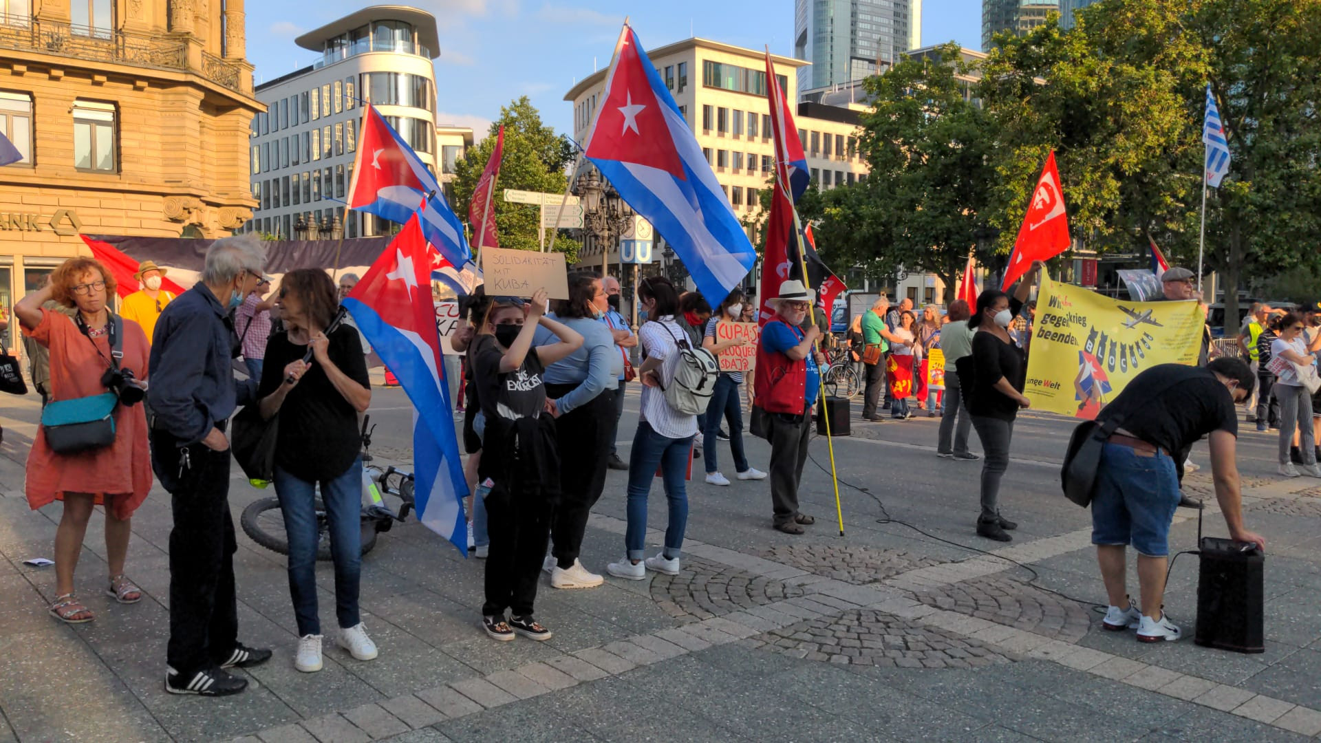 Kundgebung: Der Hetze gegen Kuba entgegentreten