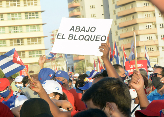 Proklamation Abajo el Bloqueo