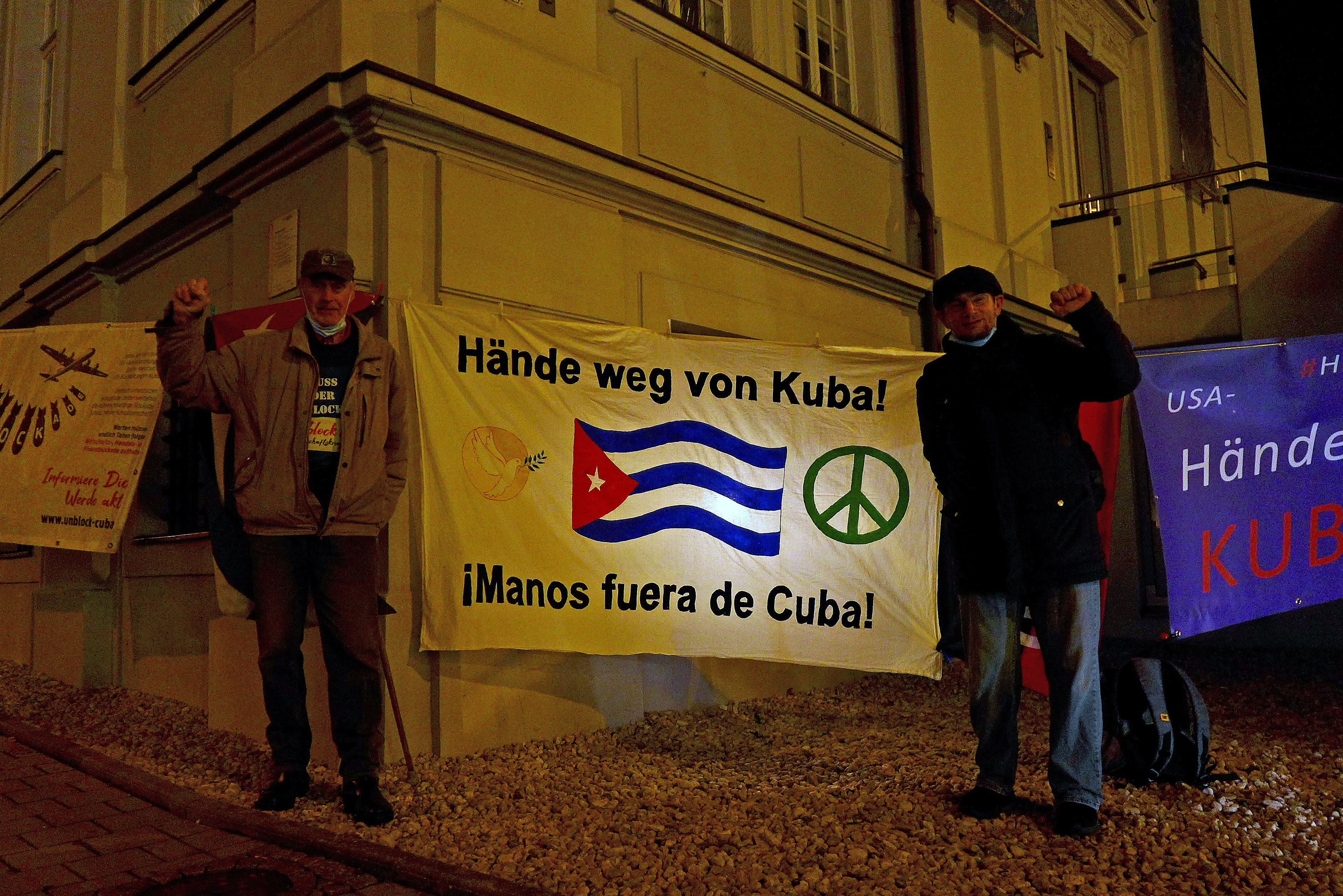 Gera: Hände weg  von Kuba