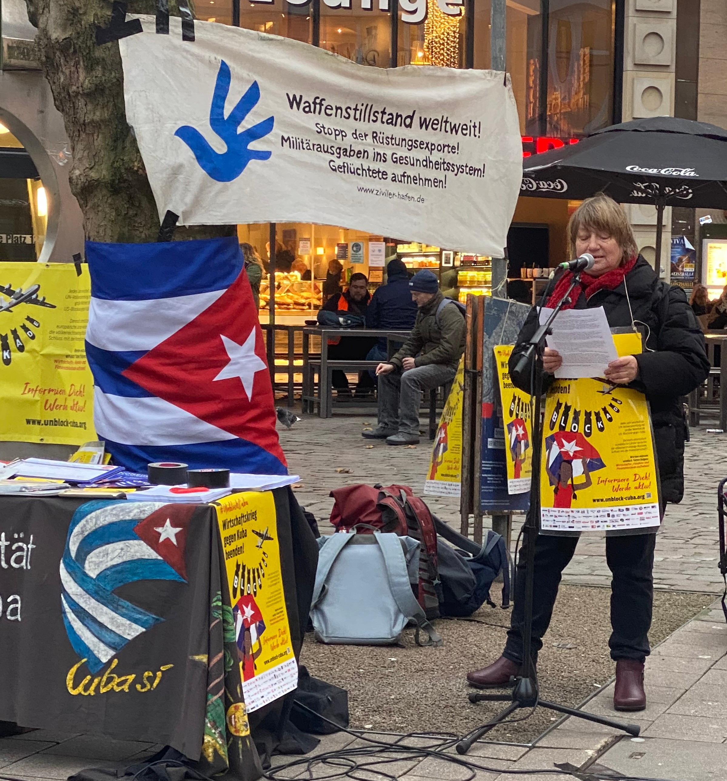 Cuba Si: "Hände weg von Kuba" am 15.11. in Hamburg