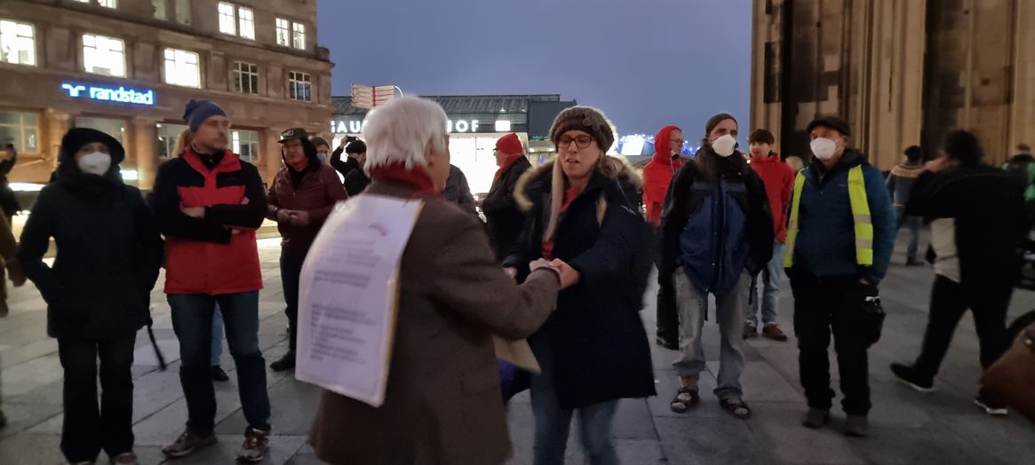 Kundgebung "Hände weg von Kuba" am 15.11. in Köln