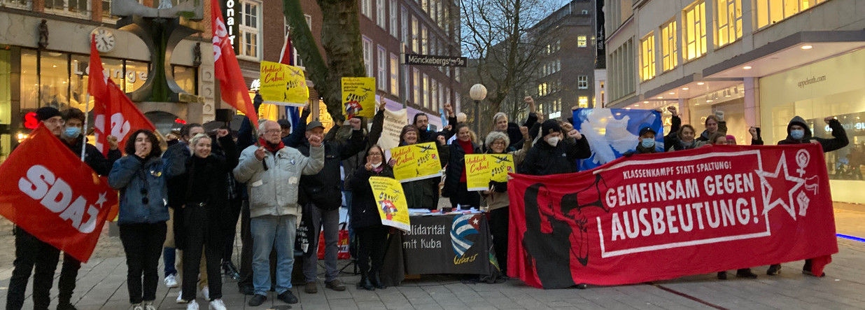 "Hände weg von Kuba" am 15.11. in Hamburg