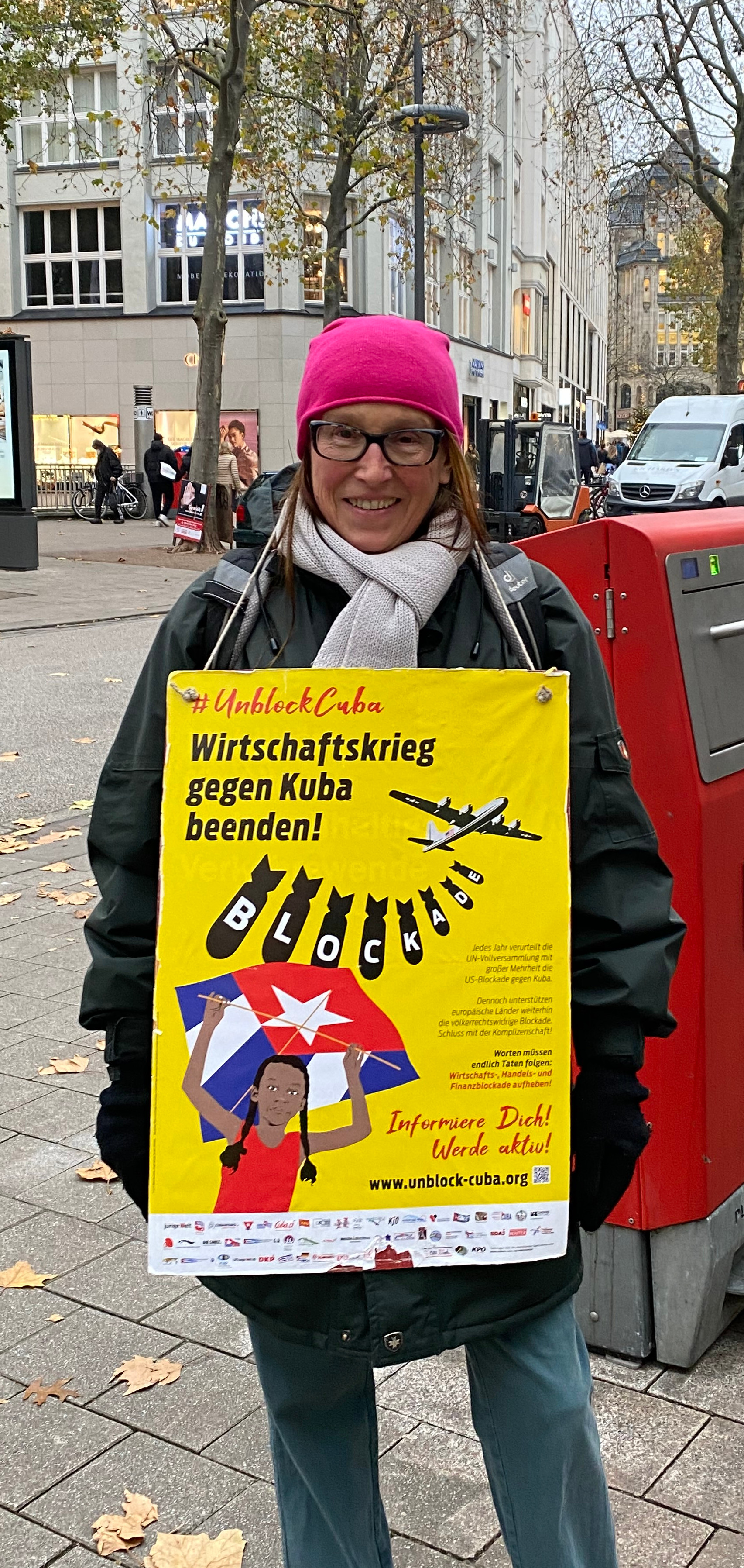 Solidarität mit Kuba in Hamburg
