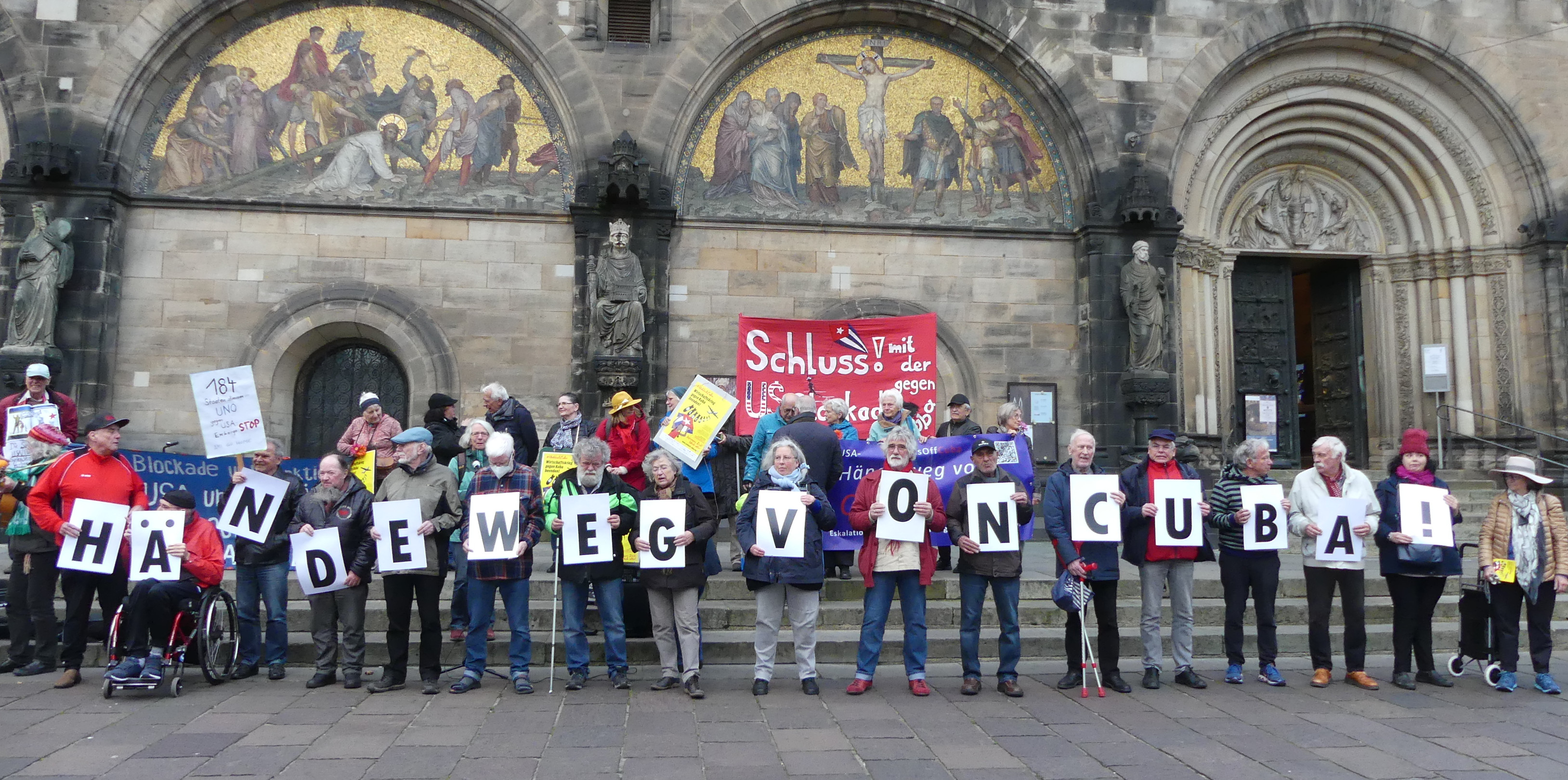 UnblockCuba-Aktion in Bremen