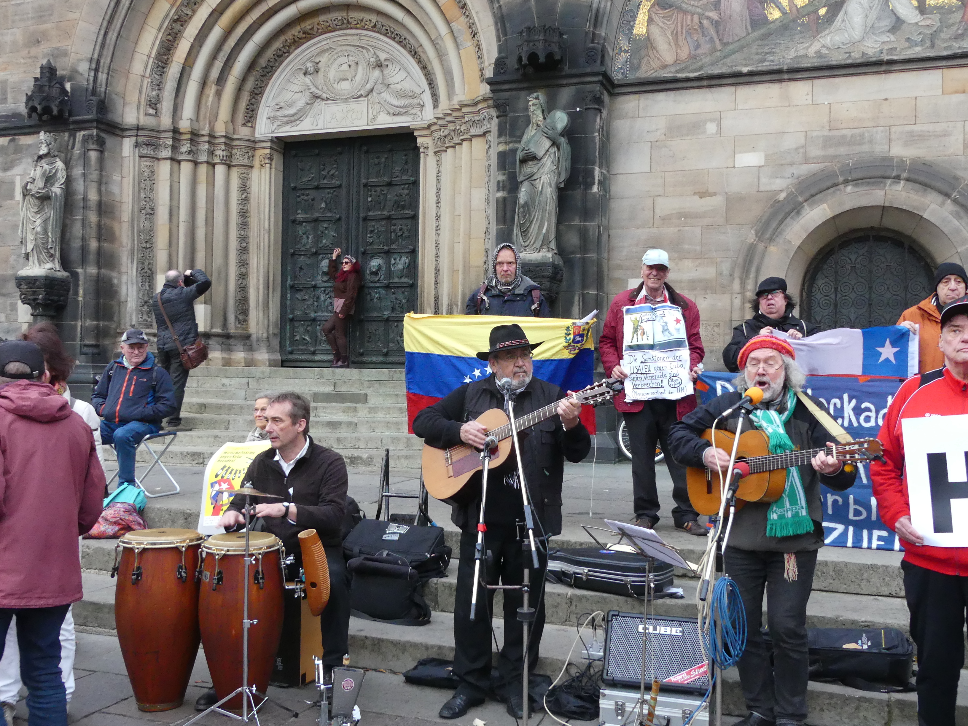 UnblockCuba-Aktion in Bremen