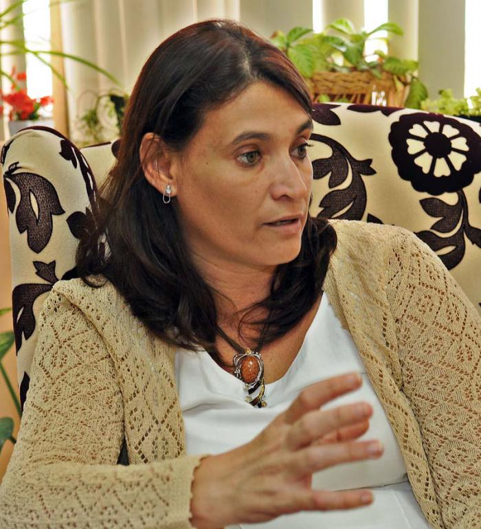 Ana Teresa Igarza, Generaldirektorin des Büros der Sonderentwicklungszone Mariel (ZEDM)