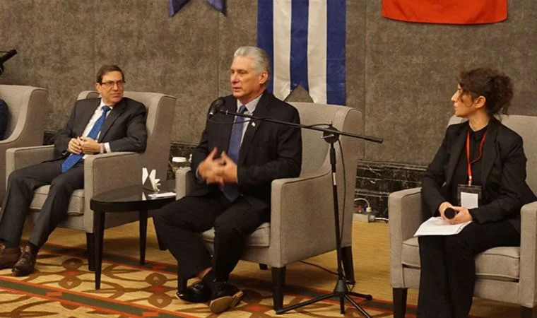 Miguel Díaz-Canel in Ankara