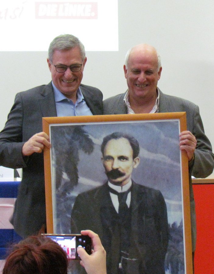 Bernd Riexinger und Ramon Ripoll