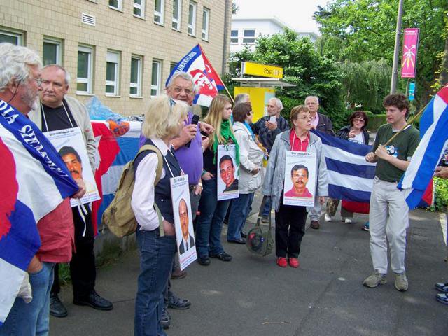 Solidaritätskundgebung mit Kuba, Bonn 26. Juni 2012