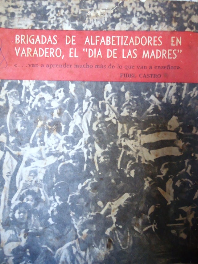 Faksimile des Umschlags der Rede von Fidel im Mai 1961
