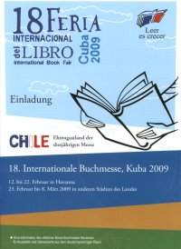 Einladung Buchmesse Havanna