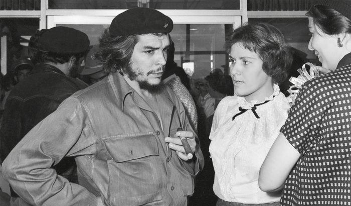 Che - hier im Gespräch mit seiner Frau Aleida March