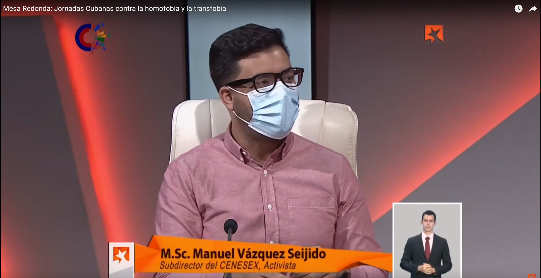 Contra la homofobia y transfobia - Manuel Vázquez Seijido