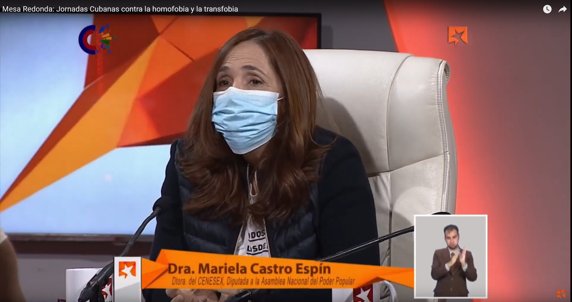 Contra la homofobia y transfobia - Mariala Castro