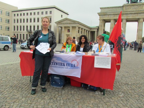 Cuban Five Aktionstag 2014 Berlin