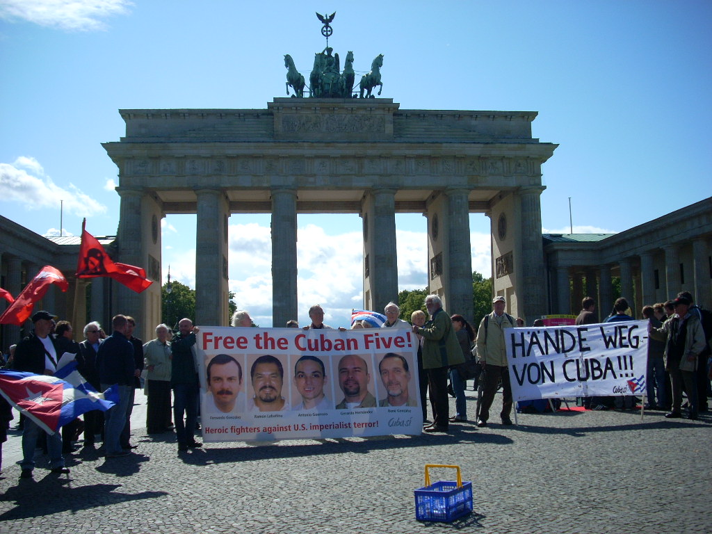 Demonstration für die Befreiung der Cuban 5