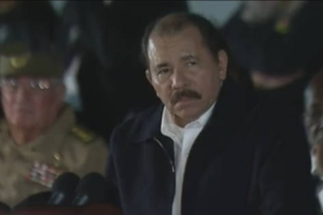 Daniel Ortega in Havanna