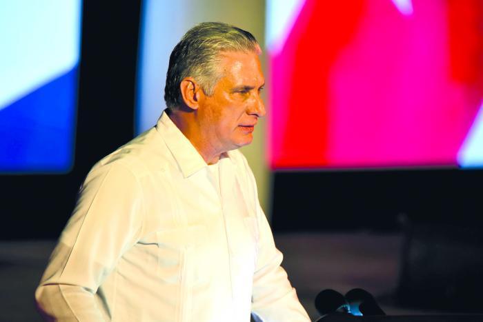 Miguel Díaz-Canel, 1. Januar 2024