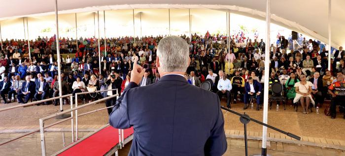 Solidaritätsveranstaltung im Freedom Park, Südafrika