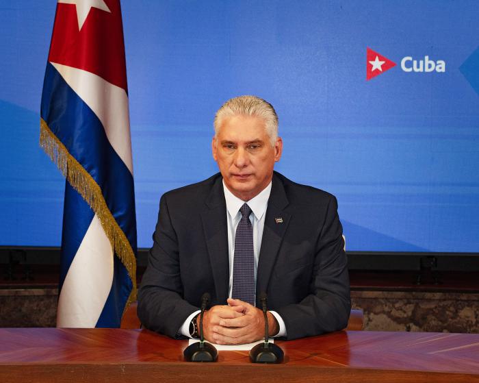 Präsident Miguel Díaz-Canel