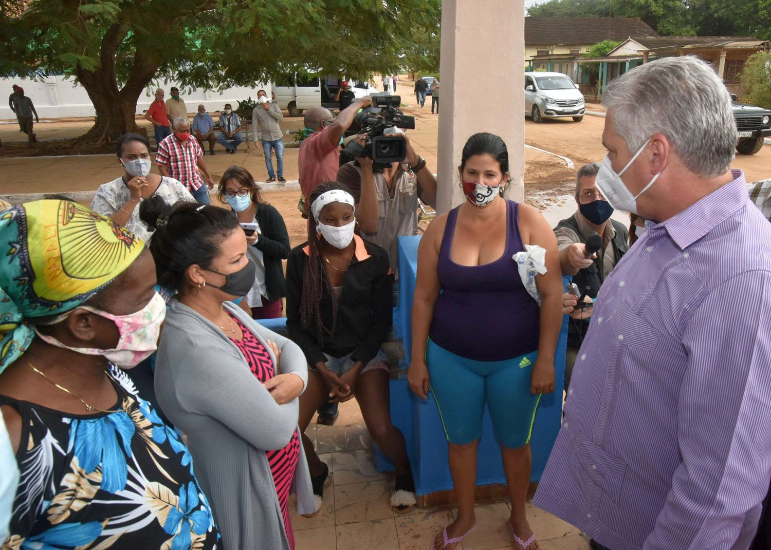 Staatspräsident Miguel Díaz-Cane