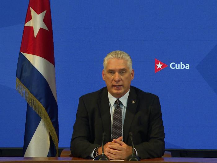 Präsident Miguel Díaz-Canel