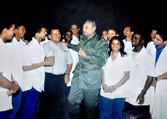 Fidel Casro an der ELAM