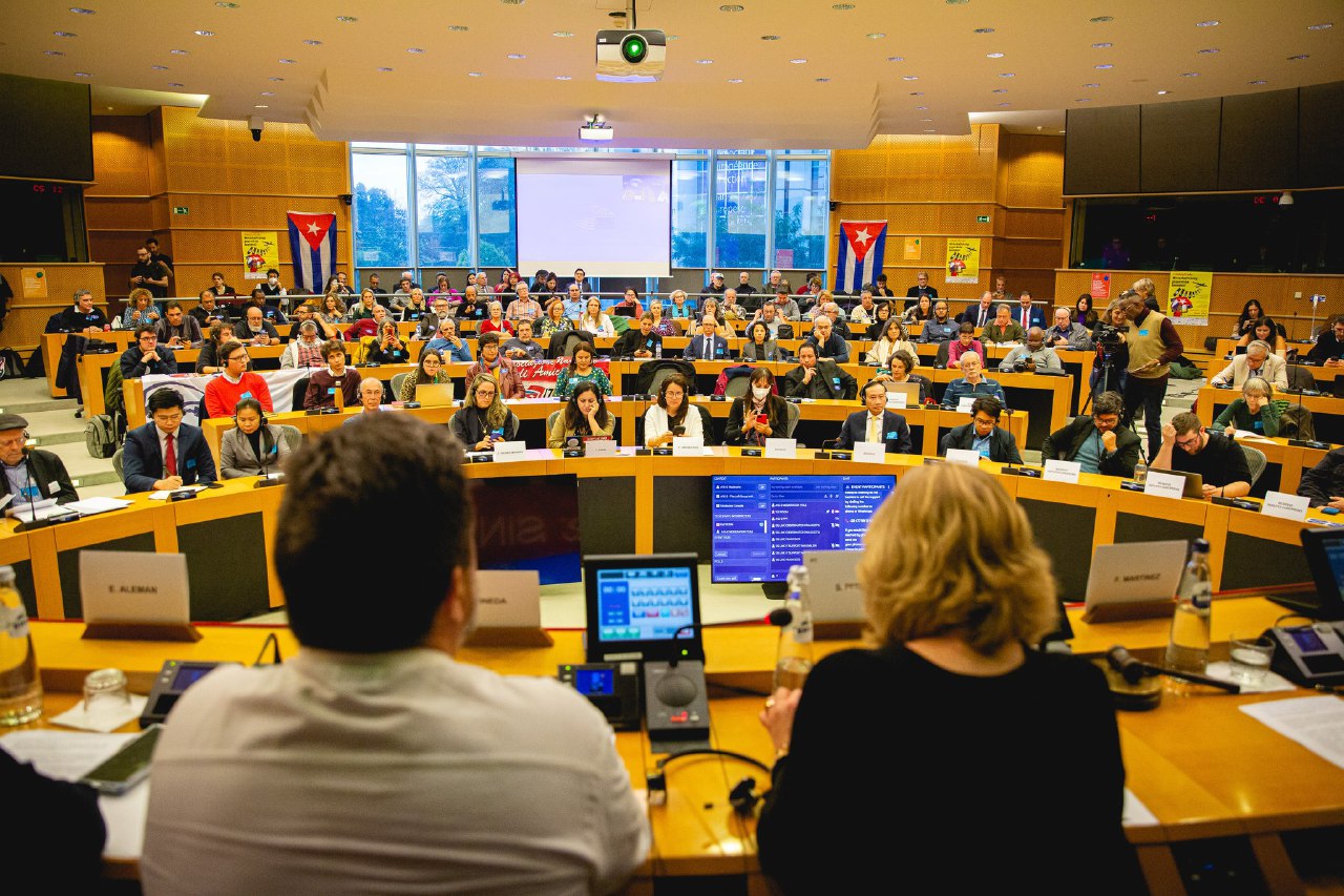 Solidaritätsveranstaltung im EU-Parlament