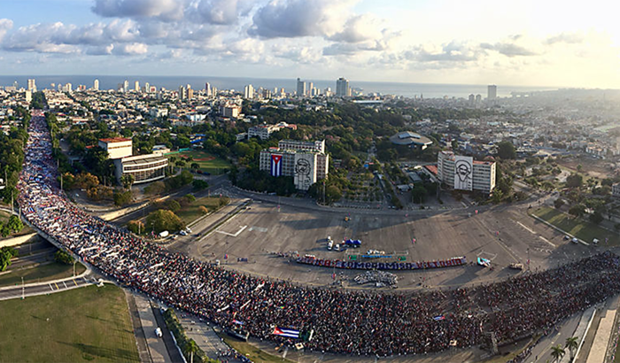 Internationaler Kampftag der Arbeiterklasse in Havanna