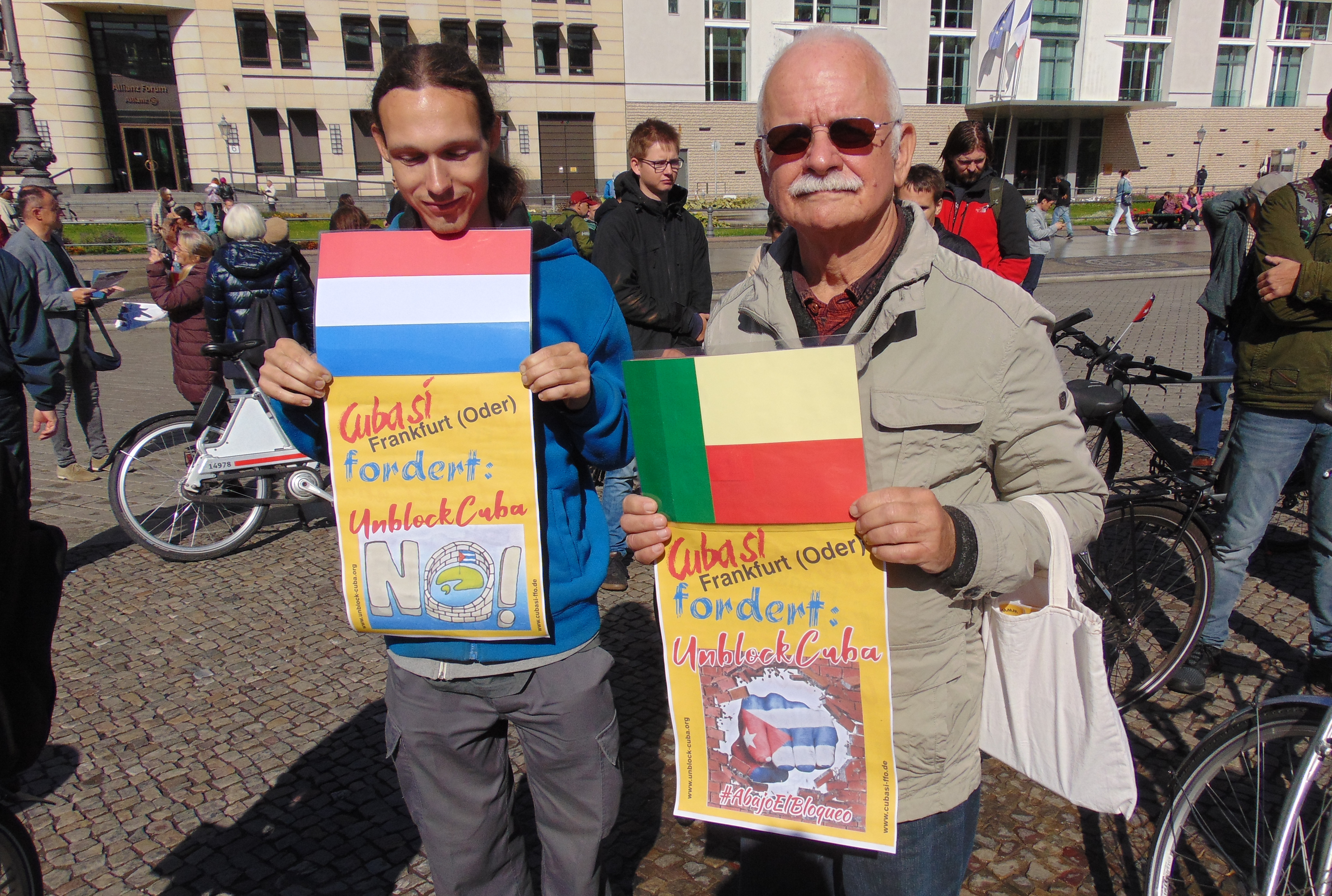 Kundgebung am Brandenburger Tor