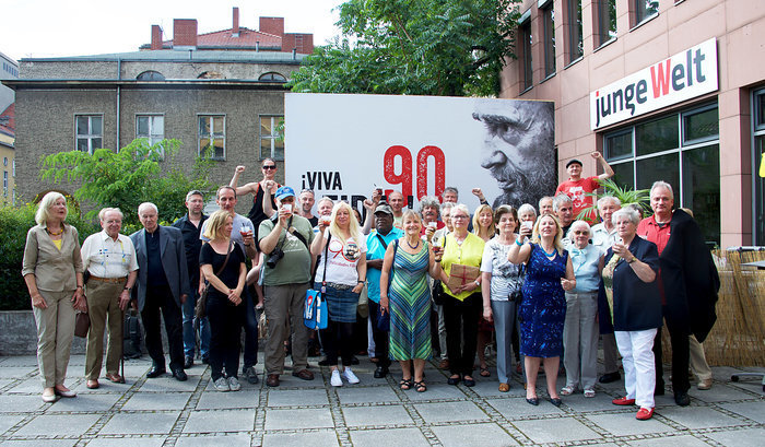 "Viva Fidel" In Berlin