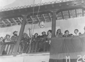 Jefe Fidel Castro in Santiago de Cuba 1959