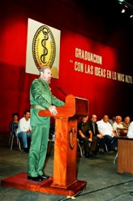 'Fidel Castro an der Medizinischen Hochschule