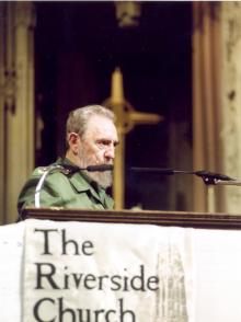 Kuba-Solidaritätsveranstaltung in der Riverside Church