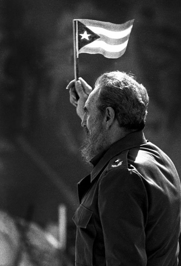 Fidel Castro am 1. Mai 2001
