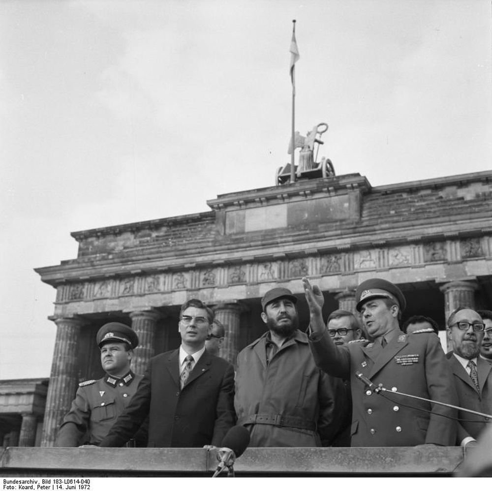 Fidel Castro in der DDR