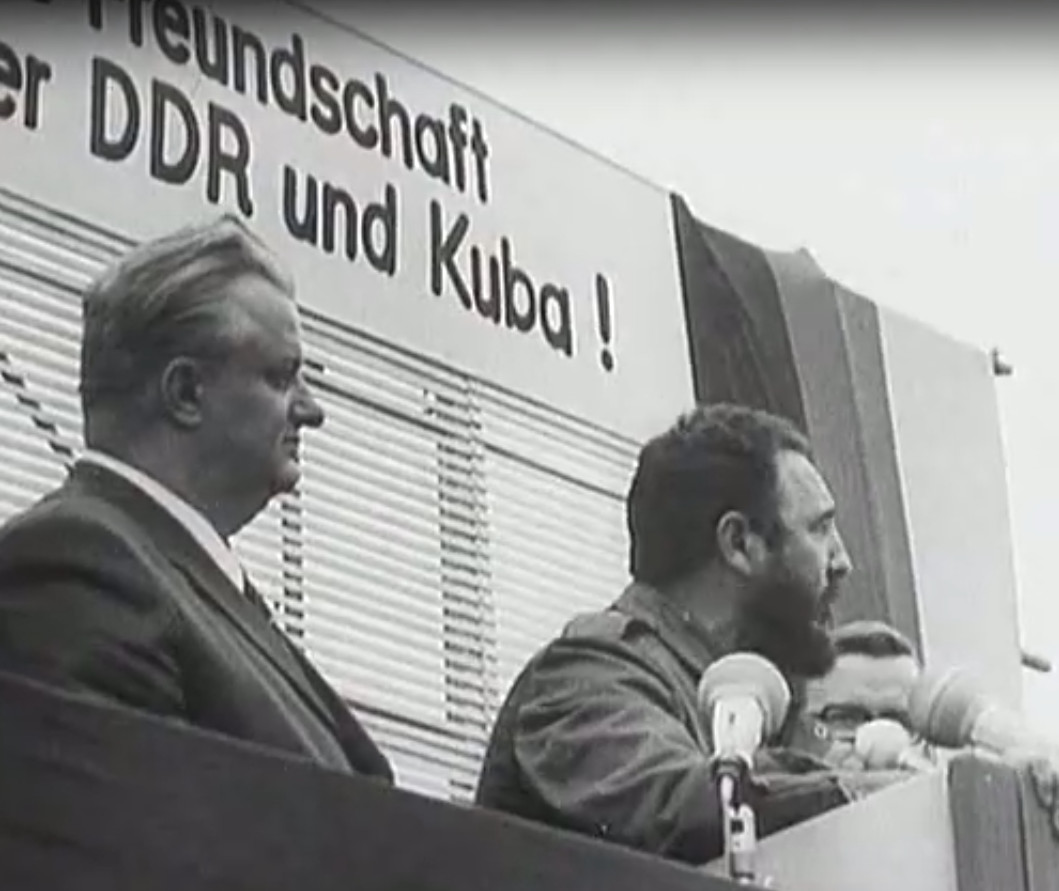 Fidel Castro, Kundgebung in Dresden, 16. Juni 1972