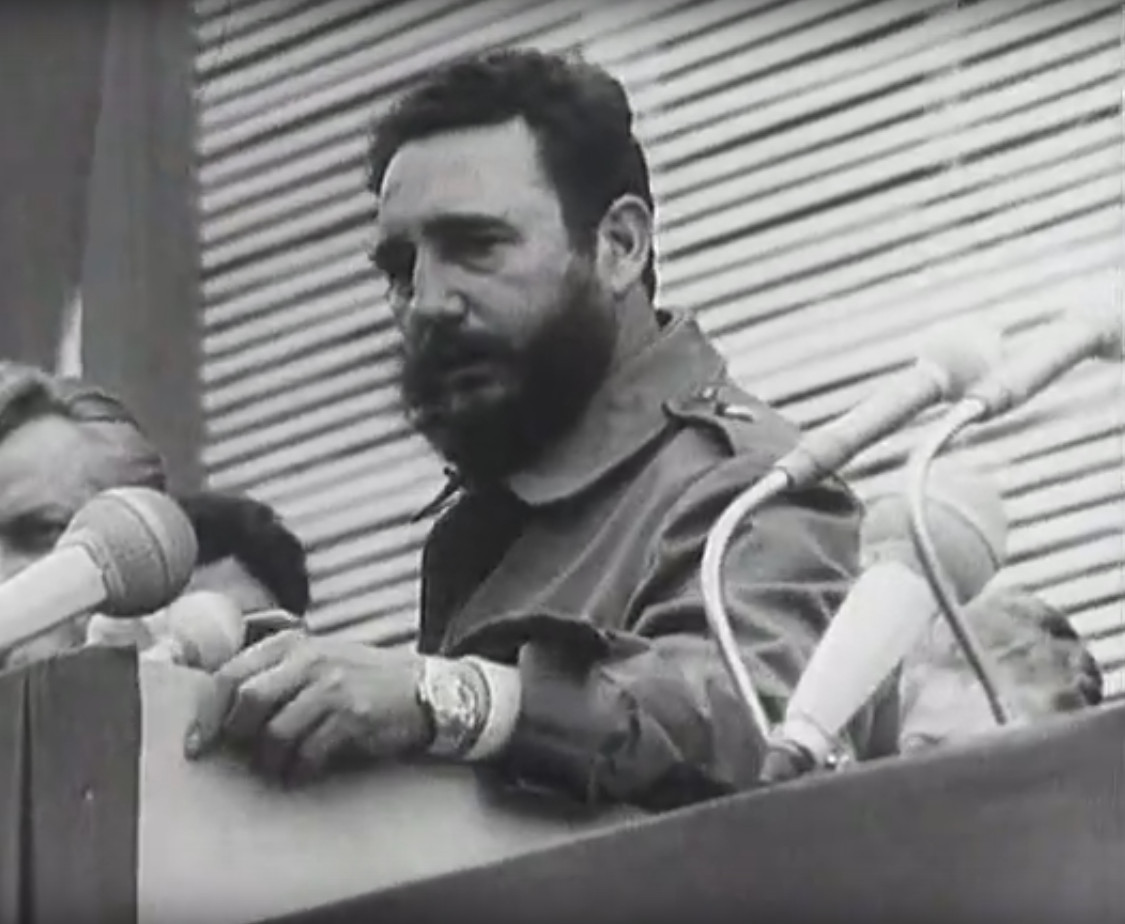Fidel Castro in Dresden, 16. Juni 1972